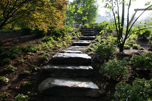 Natural Stone Steps by New View